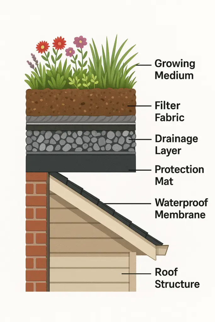  how to build a green roof at home