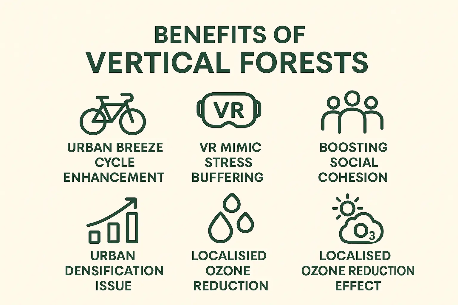 Vertical forest benefits
