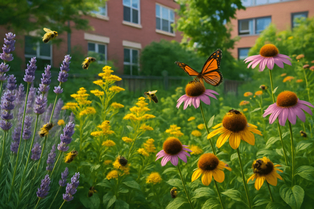 support native pollinators