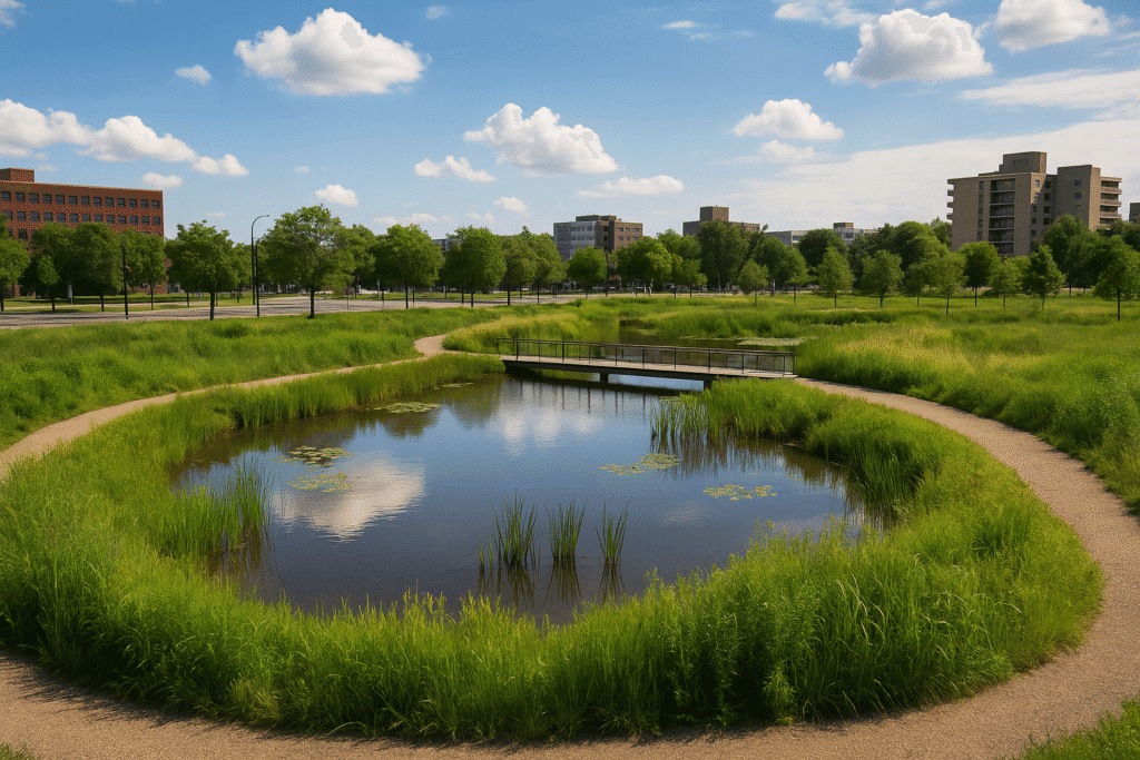 Urban wetlands examples