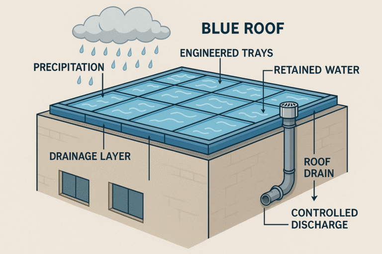 blue roof benefits