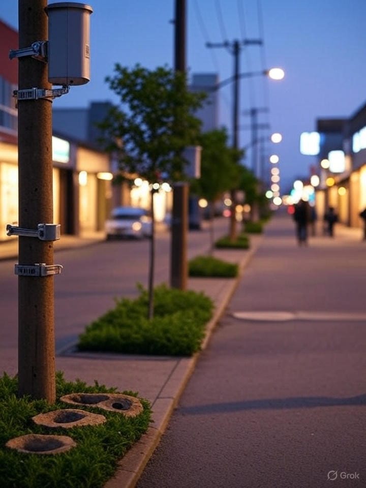 urban bee hotels in public spaces