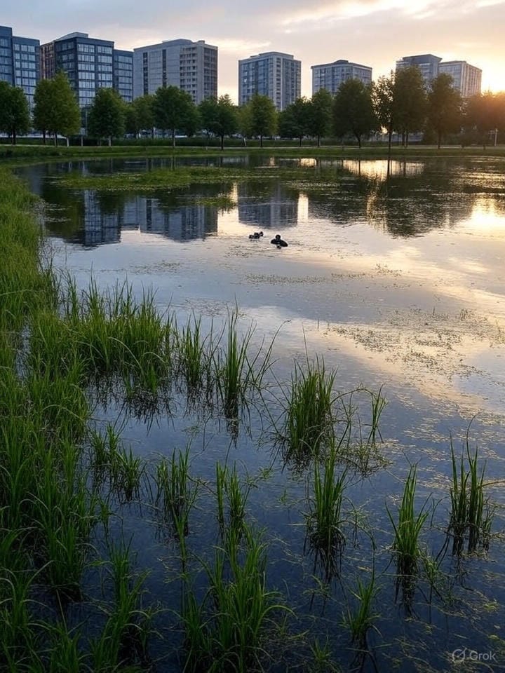 Urban Constructed wetlands