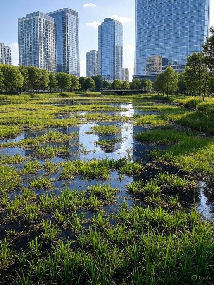 Benefits of artificial wetlands