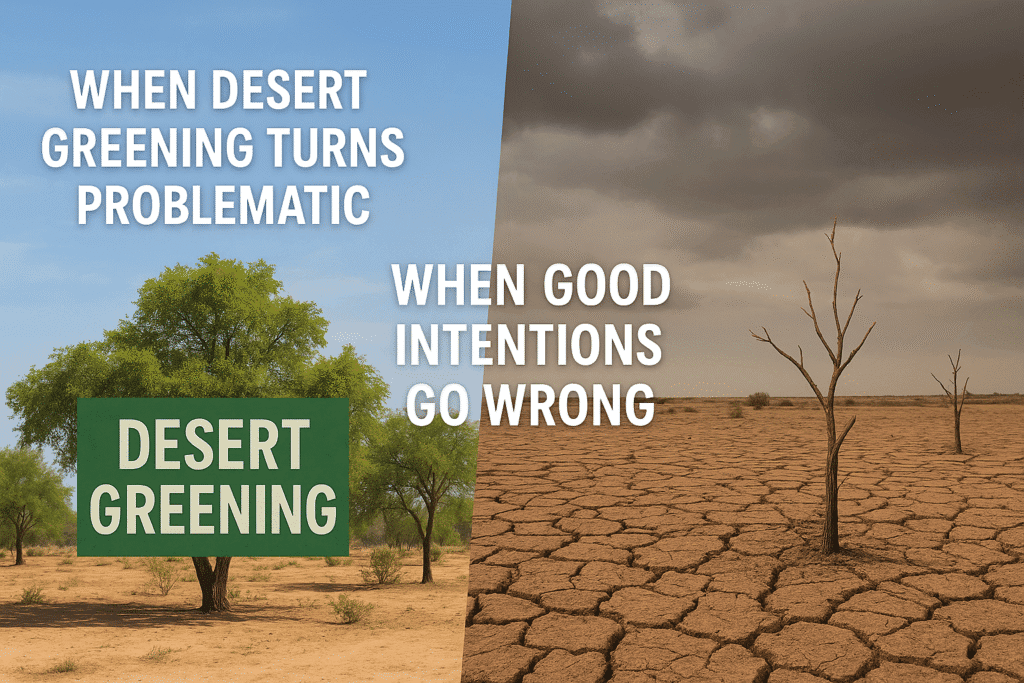 Sahel Greening project controversy