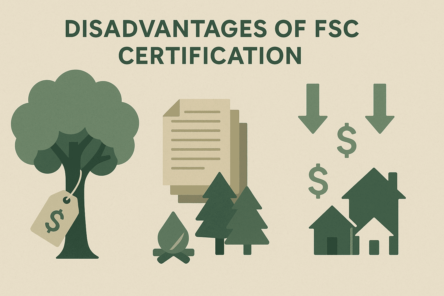 Disadvantages of FSC certification