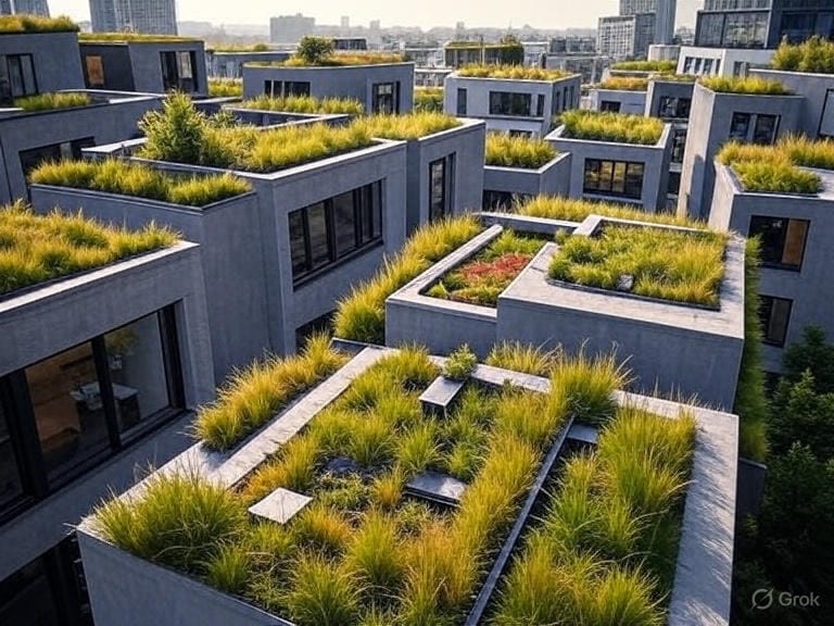 Intensive green roof