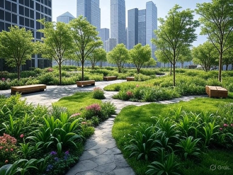 Extensive green roof