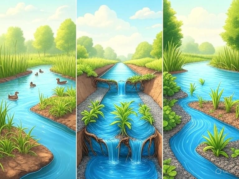 Types of Constructed wetlands