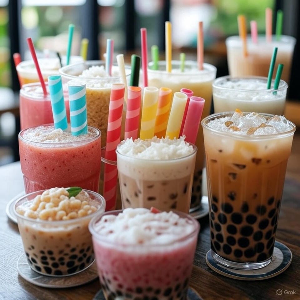 Edible straws