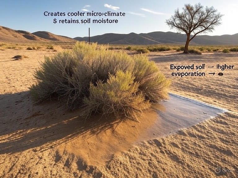 Water efficient shrubs vs trees