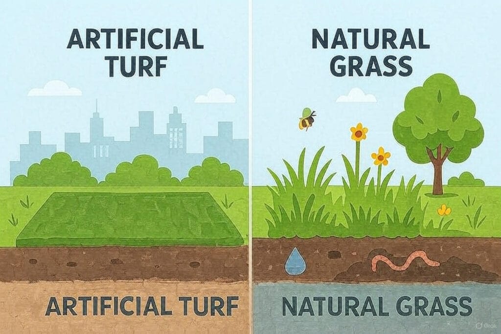 Environmental Impact of artificial turf