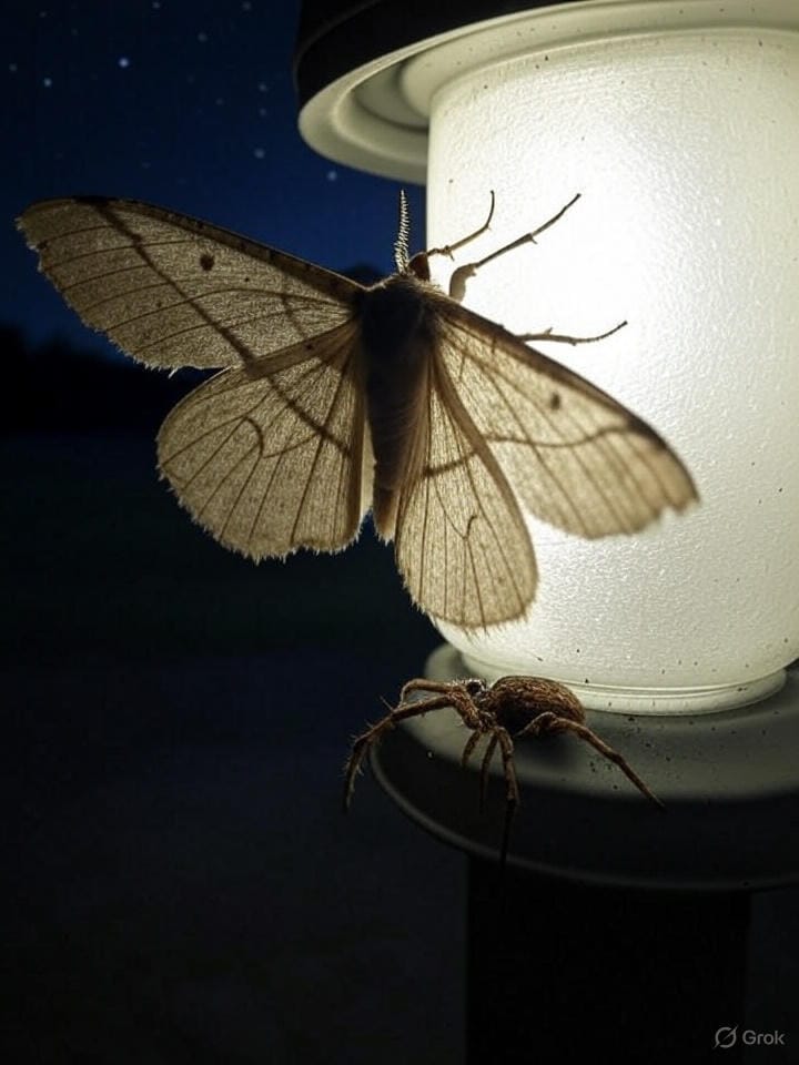 Light pollution impact on nocturnal animals