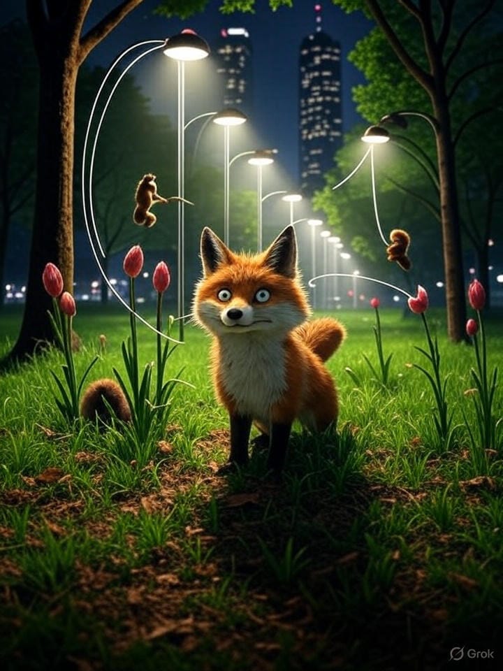 How does light pollution affect ecosystems